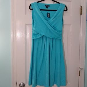 Lands End Fit and Flare Summer Dress
